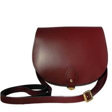 The Oxblood Saddle Bag