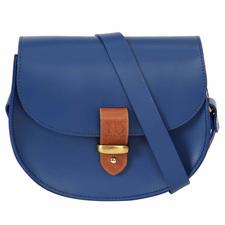 Victoria Blue Saddle Bag