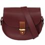 Victoria Oxblood Saddle Bag