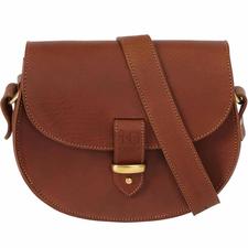 Victoria Tan Saddle Bag