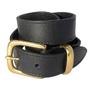 Orion Black Belt with Gold Buckle