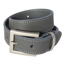 Orion Grey Belt with Silver Buckle