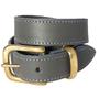 Orion Grey Belt with Gold Buckle