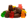 Chocolate covered Gummy Bea...
