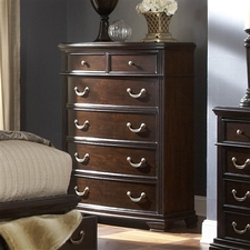 Wrentham Transitional Antique Bronzed Knobs Storage Bedroom Chest