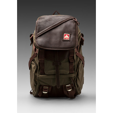 JANSPORT Skip Yowell Collection Pleasanton Backpack in Army Green