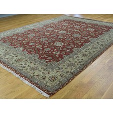 8'4"x10'9" Hereke Design Hand-Knotted 300 Kpsi Wool and Silk Rug