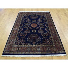 3'x5' Sarouk Fereghan Hand-Knotted New Zealand Wool 300 KPSI Rug