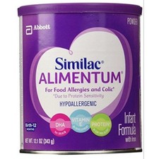 Similac expert care alimentum hypoallergenic infant formula with iron, powder, 12.1 ounces (pack of 5)