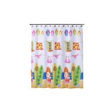 Hanging Loose Shower Curtain