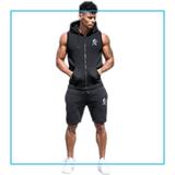 Gym King Fleece Shorts Black