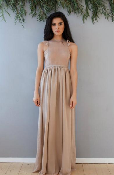 Silk bridesmaid dress