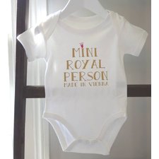 Royal Baby Vest - Mini Royal Person - PetitePeople