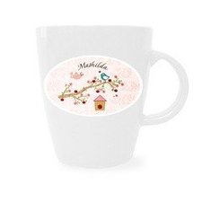 Personalized Colorful Mug Floral Rose - PetitePeople