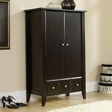 Sauder Shoal Creek Armoire, Jamocha Wood