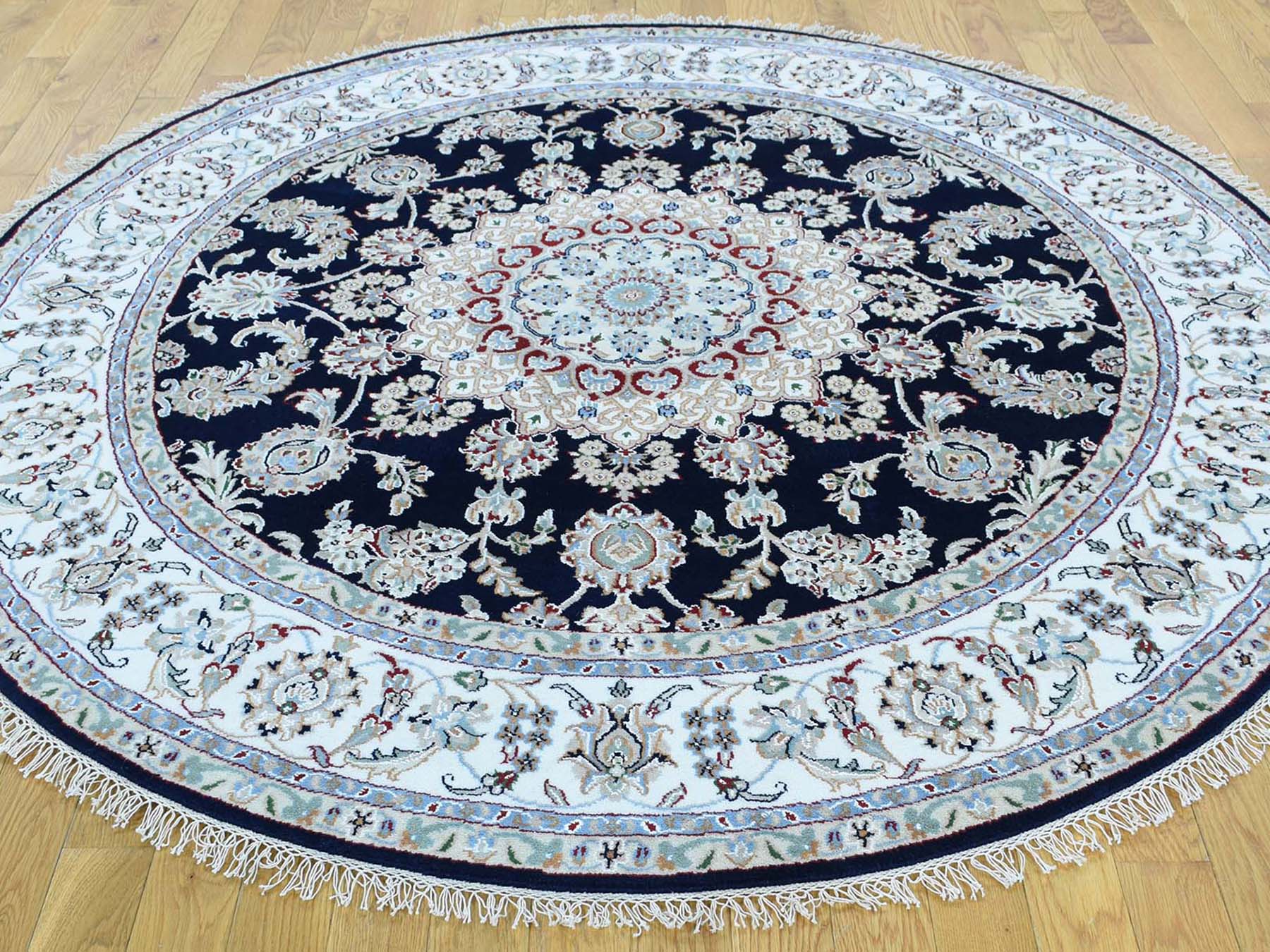 4-x4- Hand-Knotted Wool and...