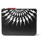 NEIL BARRETT Printed Leather Pouch