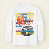 football graphic tee