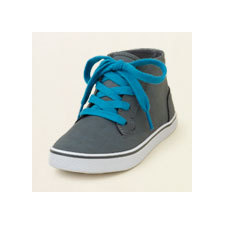 bold mid-top sneaker