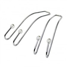 SODIAL(R) 2PCS Car Interior Metal Hanger Hook Shopping Bag Holder Silver Tone