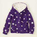 reversible sherpa zip-up ho...