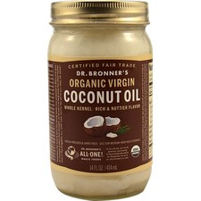 Dr. Bronner's Virgin Coconut Oil Whole Kernel 14 Oz