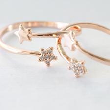 Set Of Two Star Rings