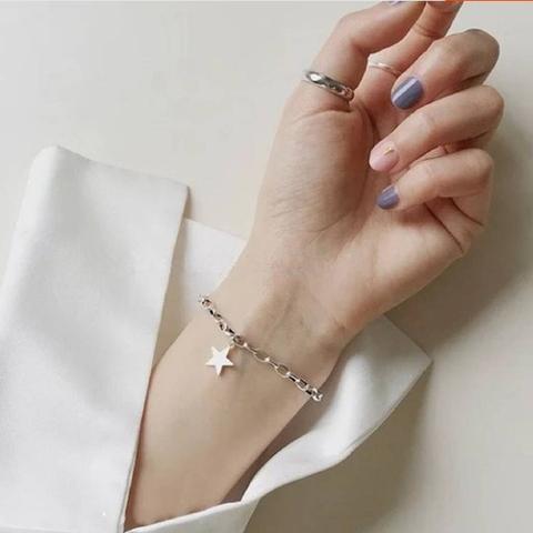 silver star bracelet
