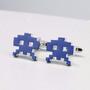 space invader cufflinks Father's Day