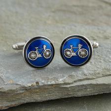 bicycle cufflinks