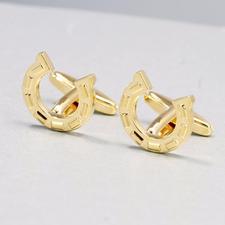 Lucky horseshoe cufflinks