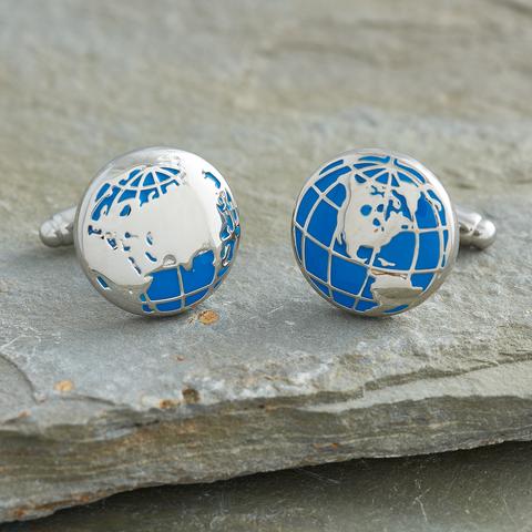 The World Traveller Cufflinks
