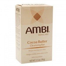 [AMBI] COCOA BUTTER CLEANSING BAR HELPS MOISTURIZE SKIN 3.5OZ
