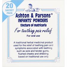 ASHTON & PARSONS TEETHING POWDERS (20) *S*