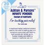ASHTON & PARSONS TEETHING POWDERS (20) *S*