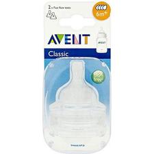 Avent Natural Teat - Medium Flow 3 Hole 3mth  (2)