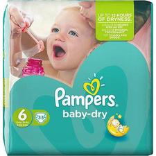 Pampers Baby Dry Size 6 Extra Large 15kg  (33)