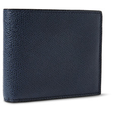 Pebble-Grain Leather Billfold Wallet