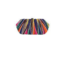 The Jeweltone Bead Clutch in Multi by Santi at CoutureCandy.com