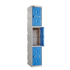 Three Doors Water Resistant Lockers | Shelving Store