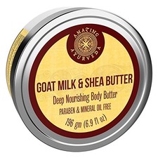 Amazing Ayurveda Goat milk and Shea Butter Deep Nourishing Body Butter 6.9 Fl Oz