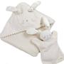 Natures Purest - organic personalised baby bathing towel in gift box - PetitePeople