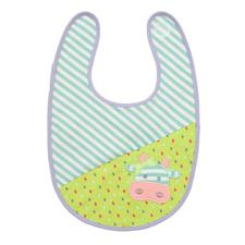 Organic Farm Buddies - Bib 100% Organic Cow Belle - PetitePeople