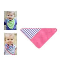 Organic Farm Buddies - bandana 100% Organic Pink polka dots - PetitePeople