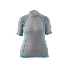 Kokatat Women'S Suncore Shirt, S/S Light Gray Grey Medium