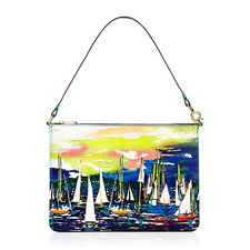 Harbor Ships iPad Pouch