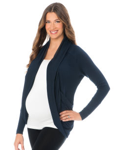 Long Sleeve Shawl Collar Ma...