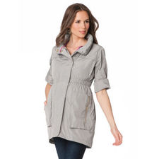 Convertible Sleeve Maternity Jacket