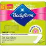 Bodyform So Slim Thin Liners - Wrapped (34)