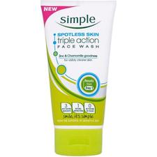 Simple Spotless Skin Triple Action Face Wash (150ml)